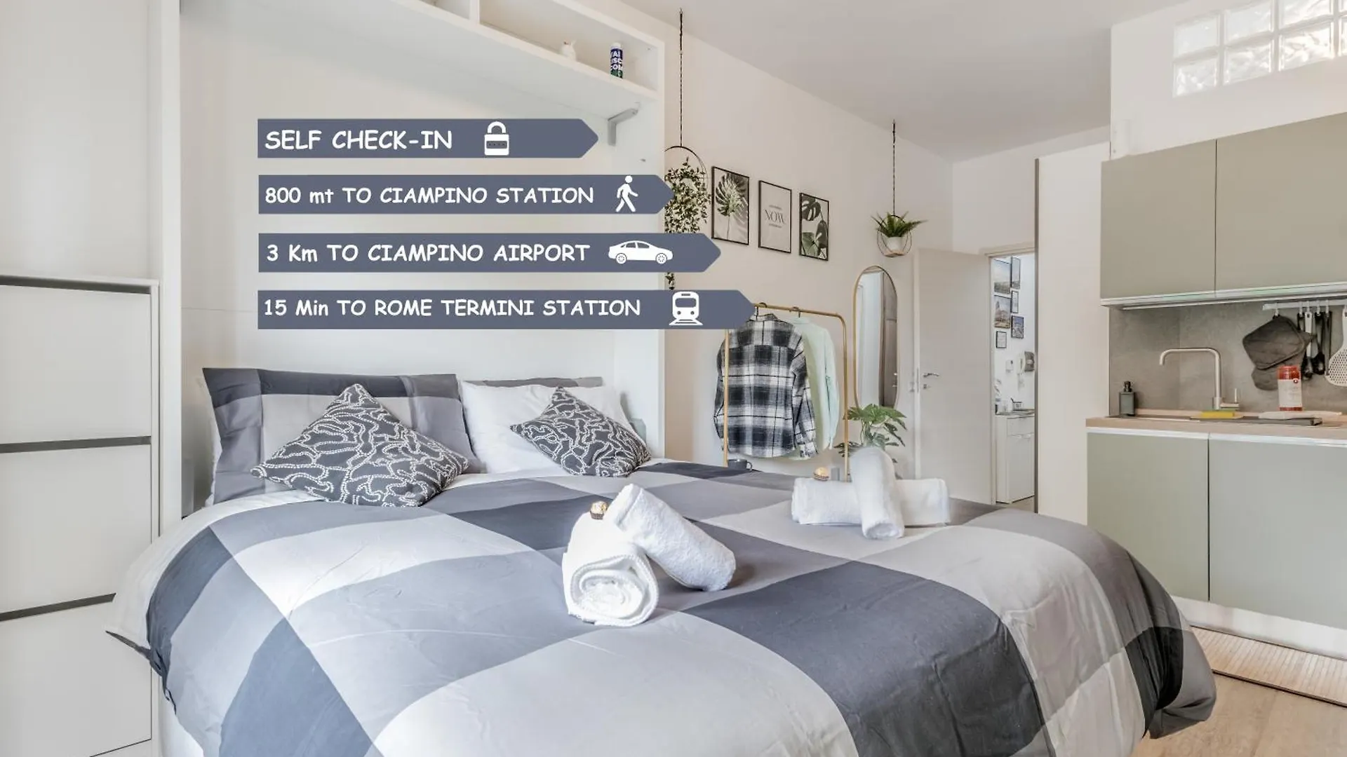 Flyaway Retreat - Ciampino Apartment 15 Min To Rome